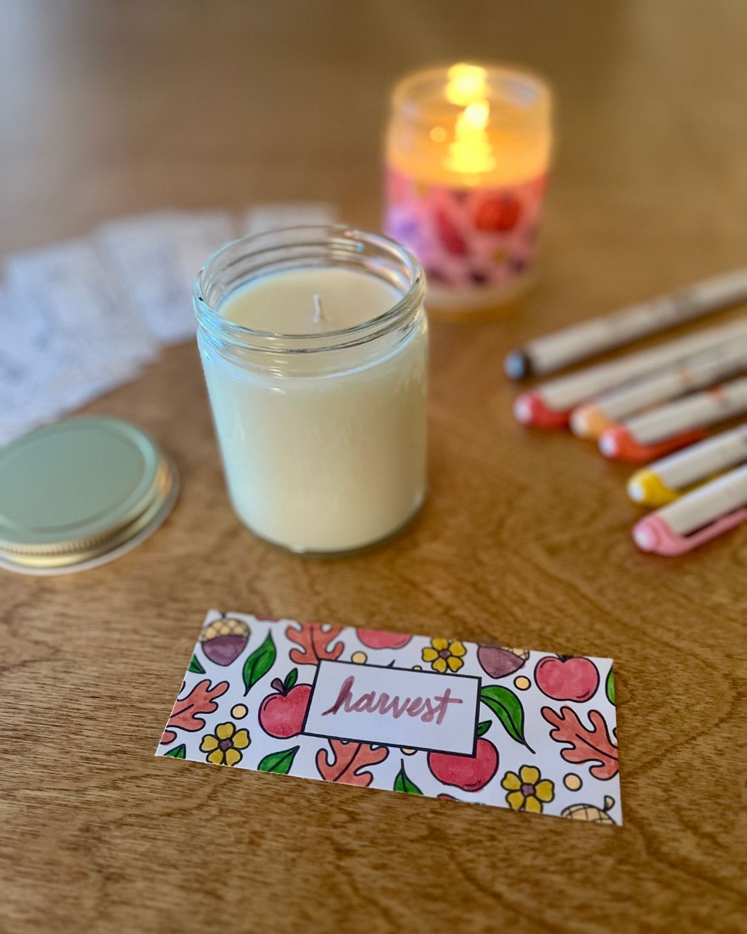 Pour & Color: Fall Candle-Making Workshop with Florescence Artistry