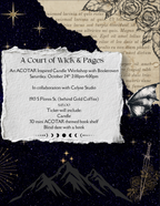 A Court of Wicks & Pages: Bookish Candle-Making Workshop with Booktrovert