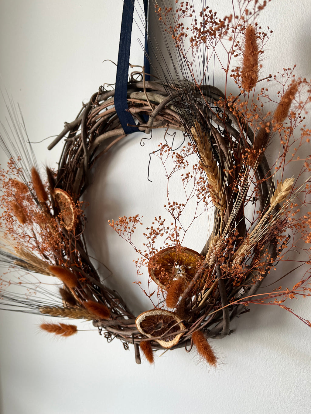 Fall Harvest Dried Flower Wreath Workshop - Nov. 14, 2026