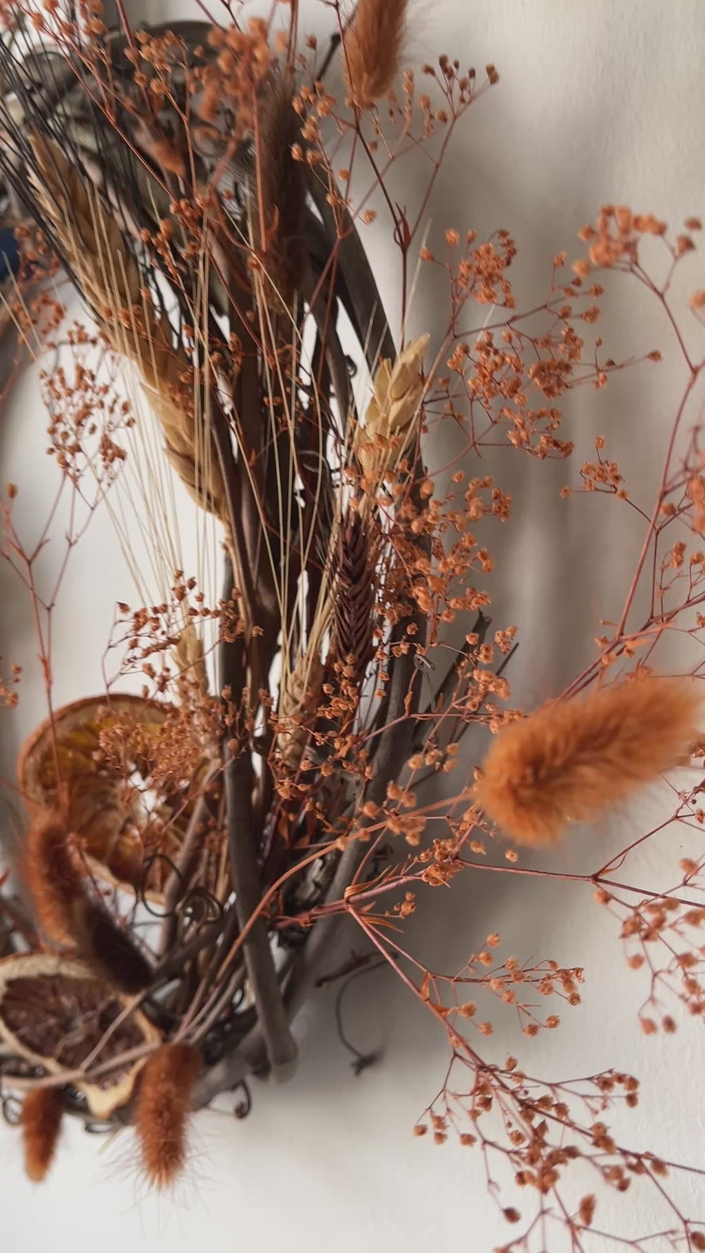 Fall Harvest Dried Flower Wreath Workshop - Nov. 14, 2026